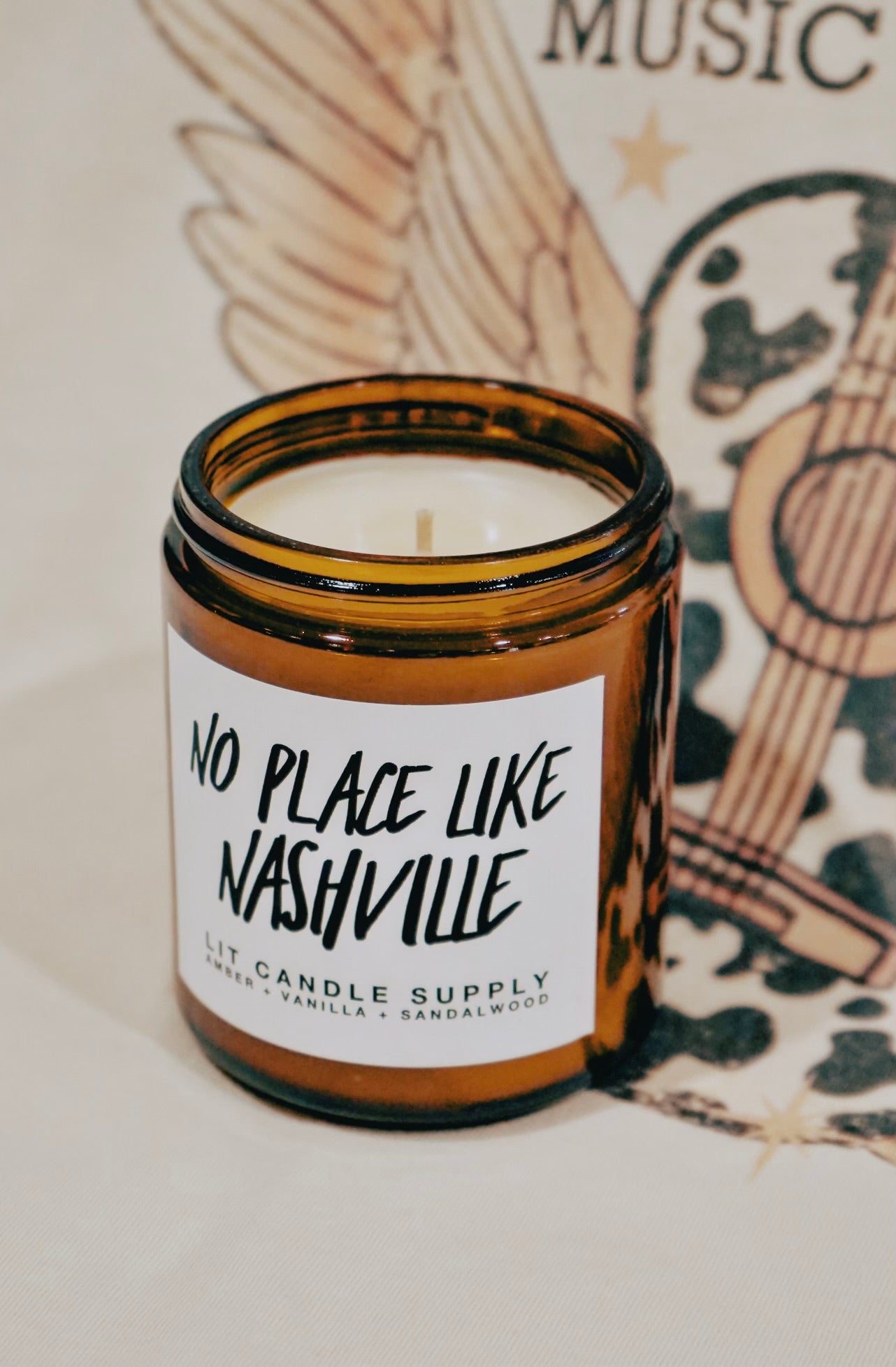 No Place Like Nashville | Amber Jar Candle