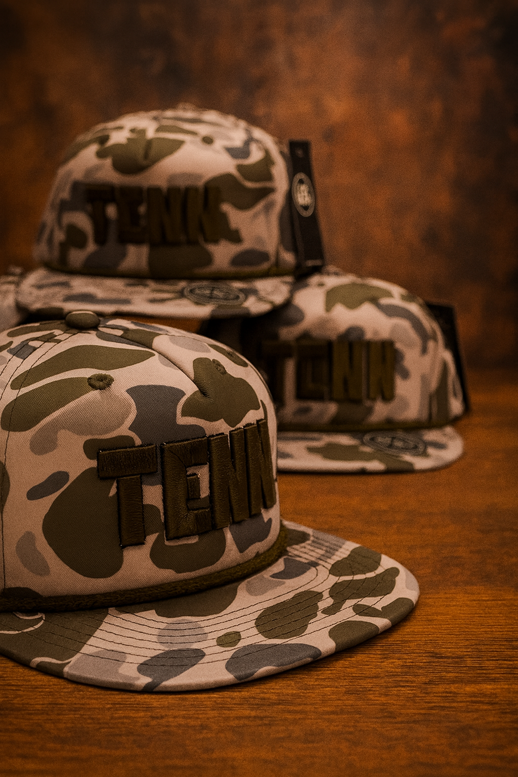 Tenn 3D Gramps Cap [Marsh Duck Camo/Olive]