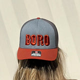 Boro 3D Classic Trucker Hat [Dark Orange]