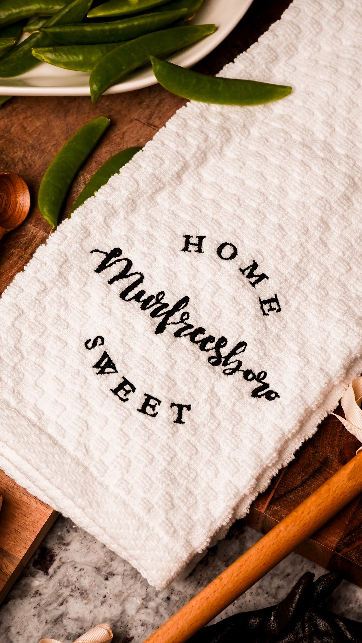 Home Sweet Murfreesboro Tea Towel | Waffle Kitchen Towel