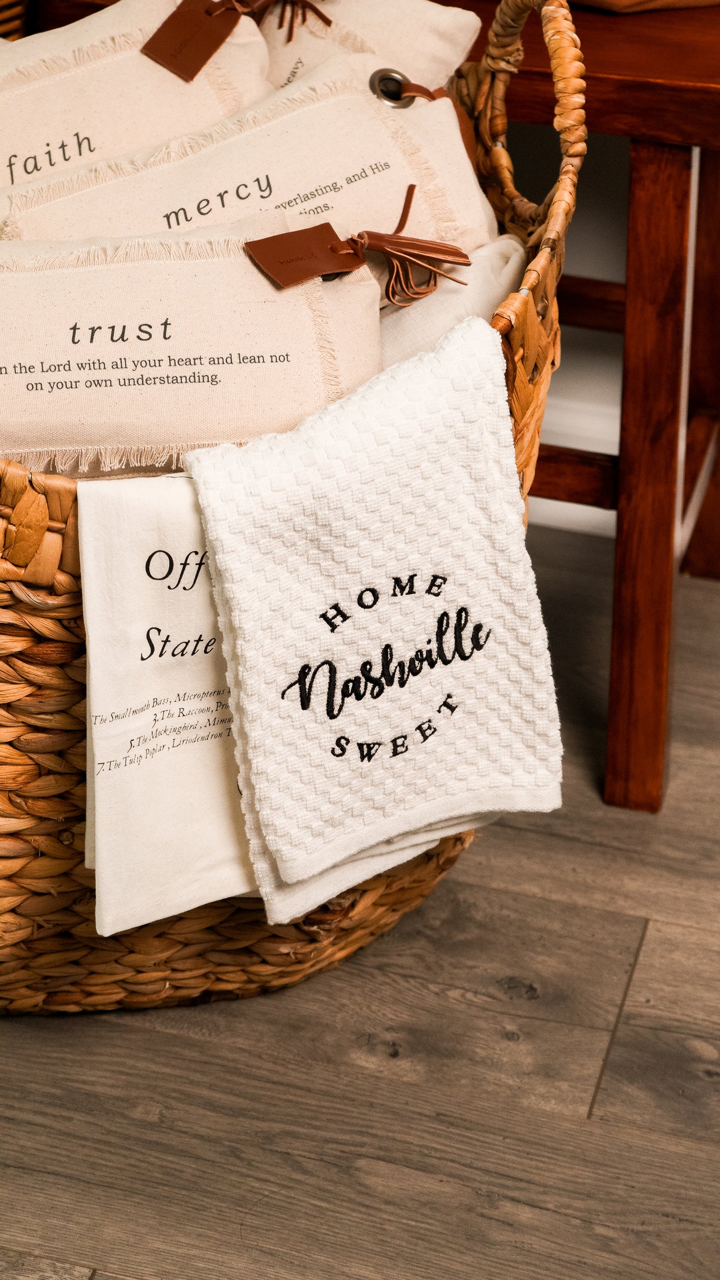 Home Sweet Nashville Tea Towel | Waffle Kitchen Towel