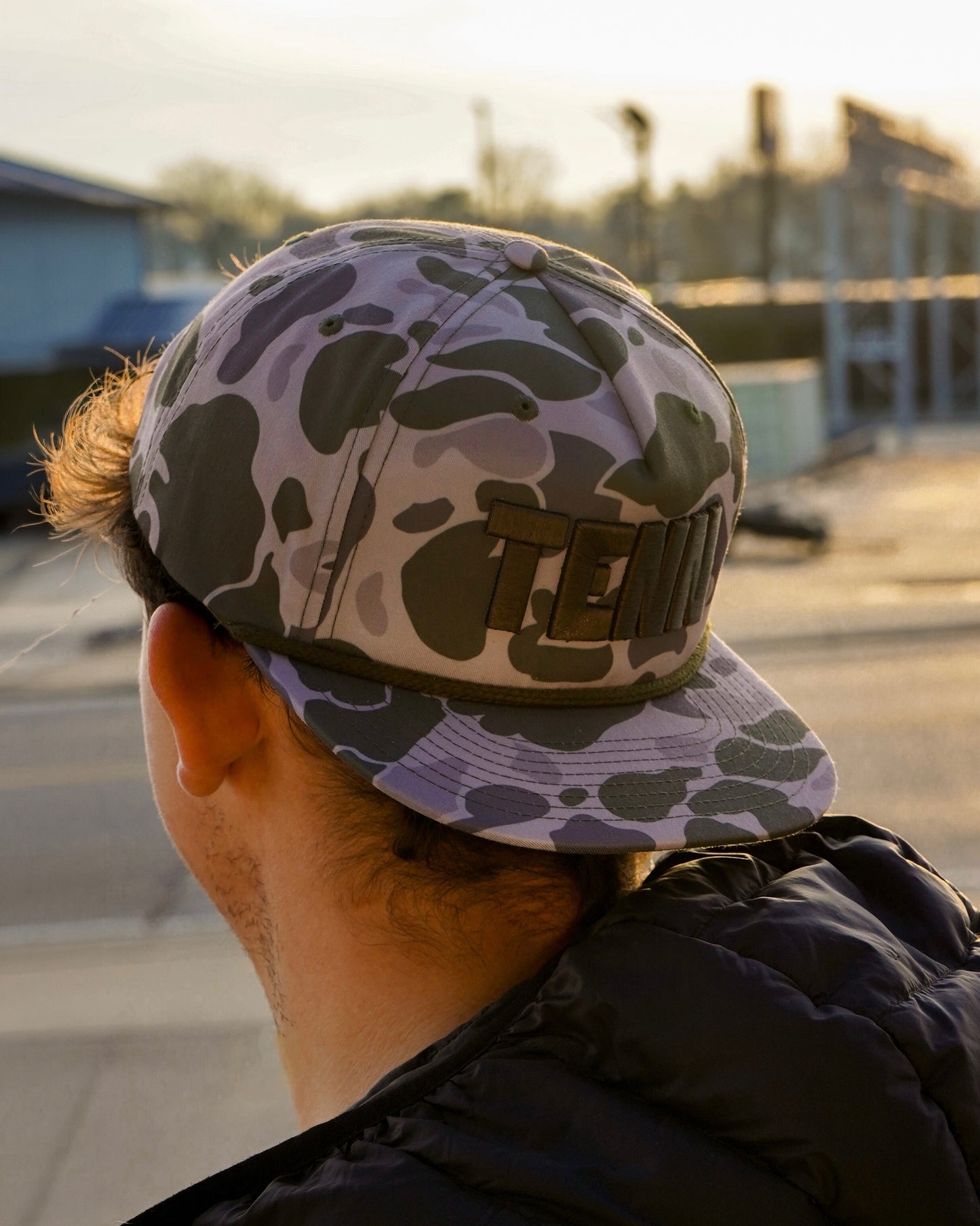 Tenn 3D Gramps Flatbill Cap [Marsh Duck Camo/Olive]