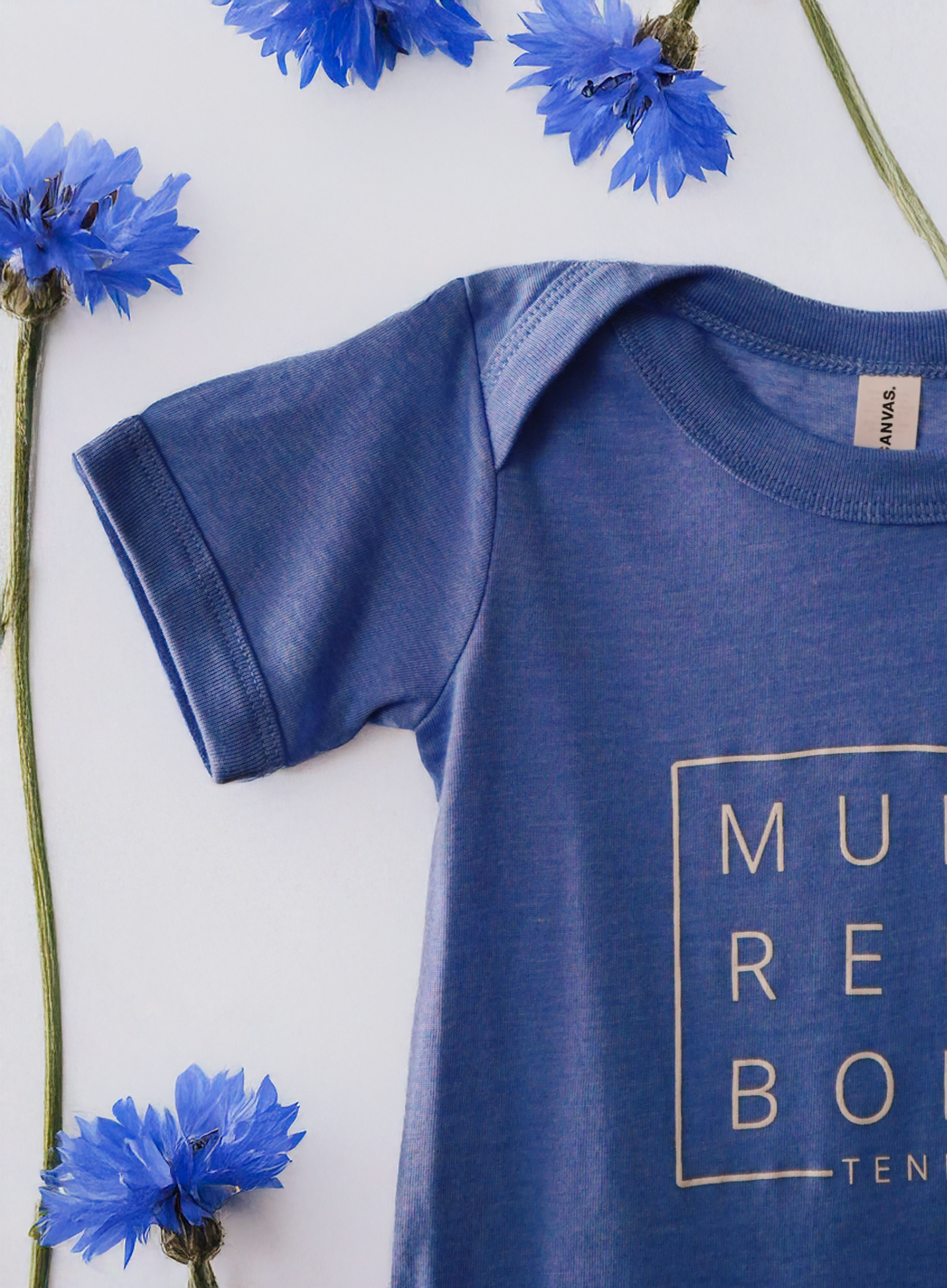 Murfreesboro Square© Baby Onesie [Blue]