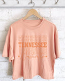 Rustee's Long Crop Tee [Tennessee Nashville Puff]