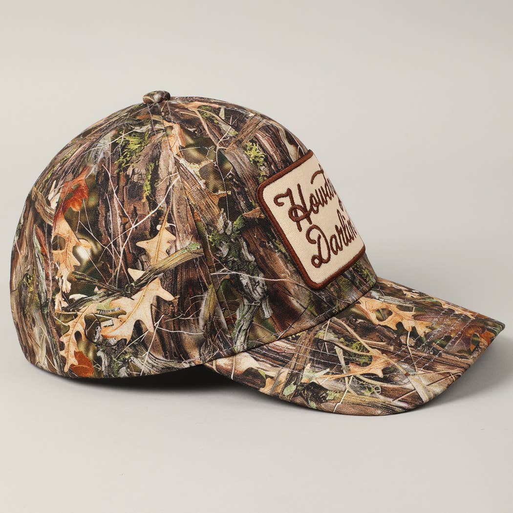 Howdy Darlin' Patch Camo Trucker Hat [Camo]