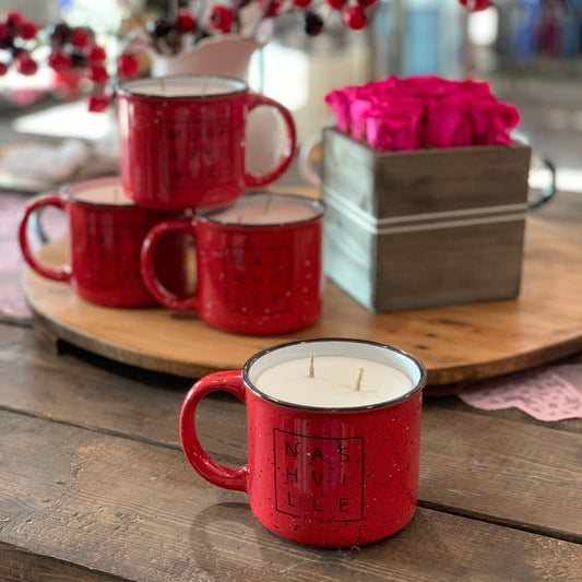 Nashville Square© Campfire Mug [Red]