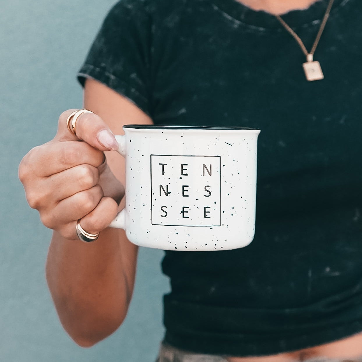 Tennessee Square© Campfire Mug [White]