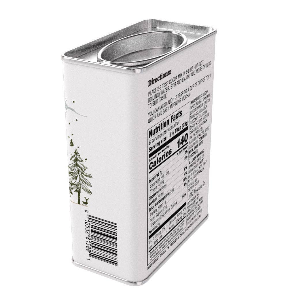 Winter Wonderland Red Truck Chocolate Cocoa (8oz Tins)