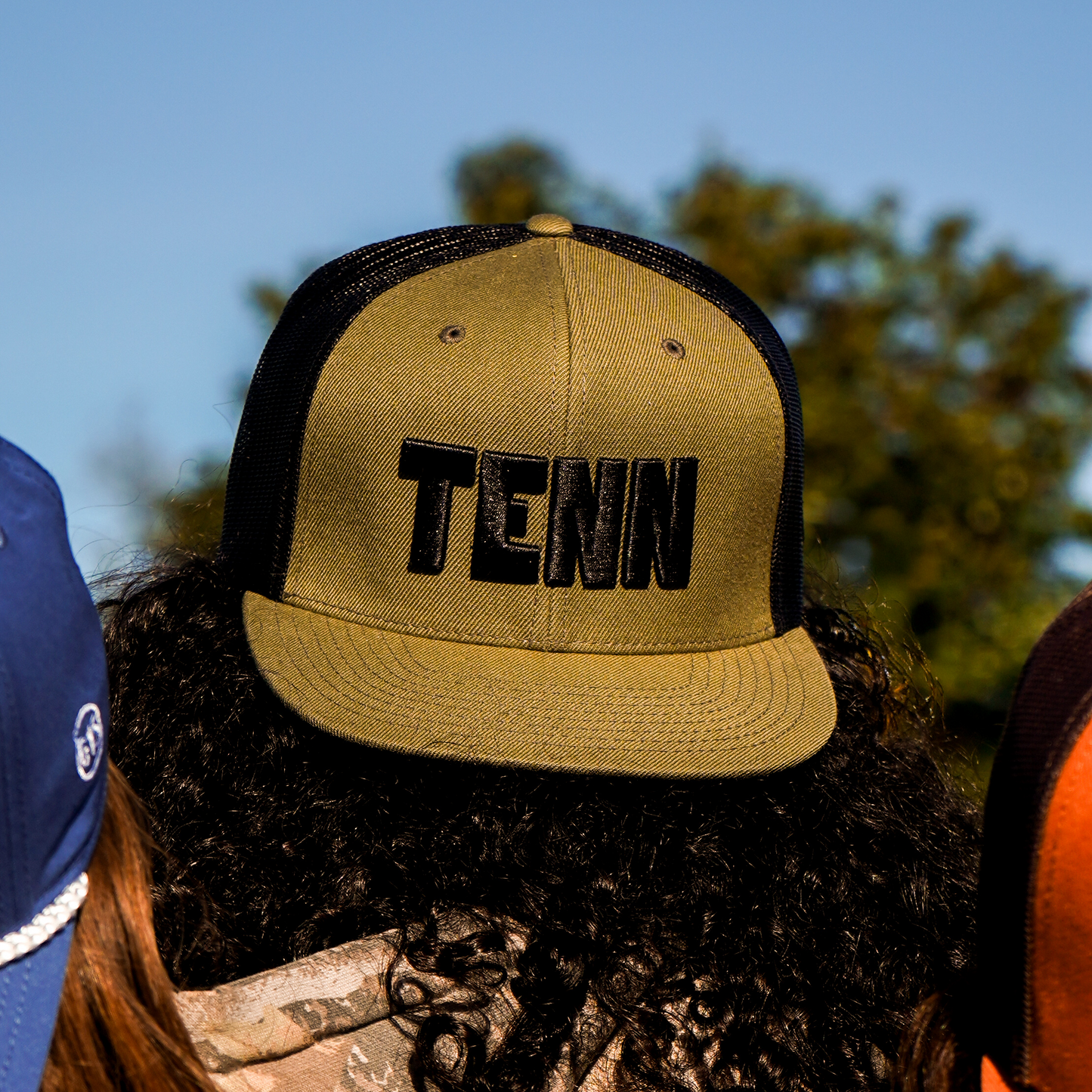 Tenn 3D Flatbill Trucker [Loden/Black]