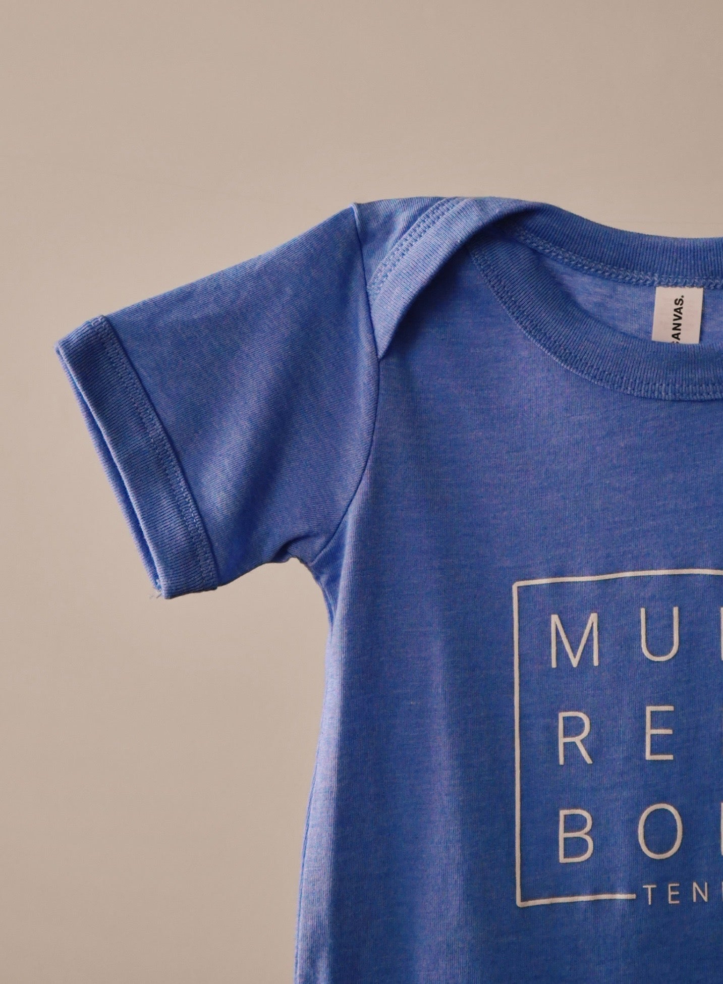 Murfreesboro Square© Baby Onesie [Blue]