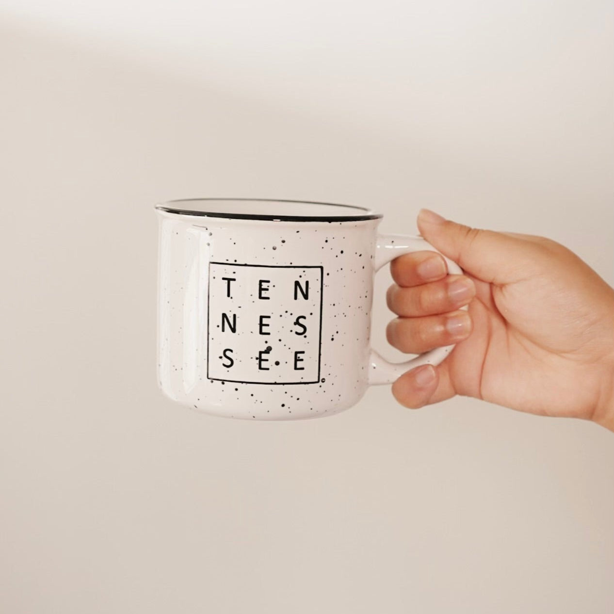 Tennessee Square© Campfire Mug [White]