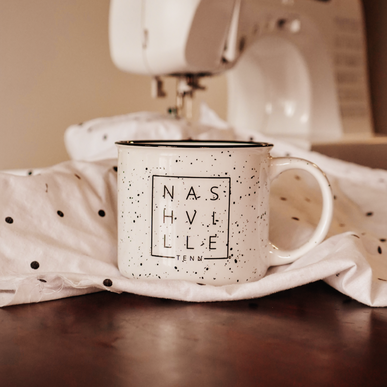 Nashville Square© Campfire Mug [White]