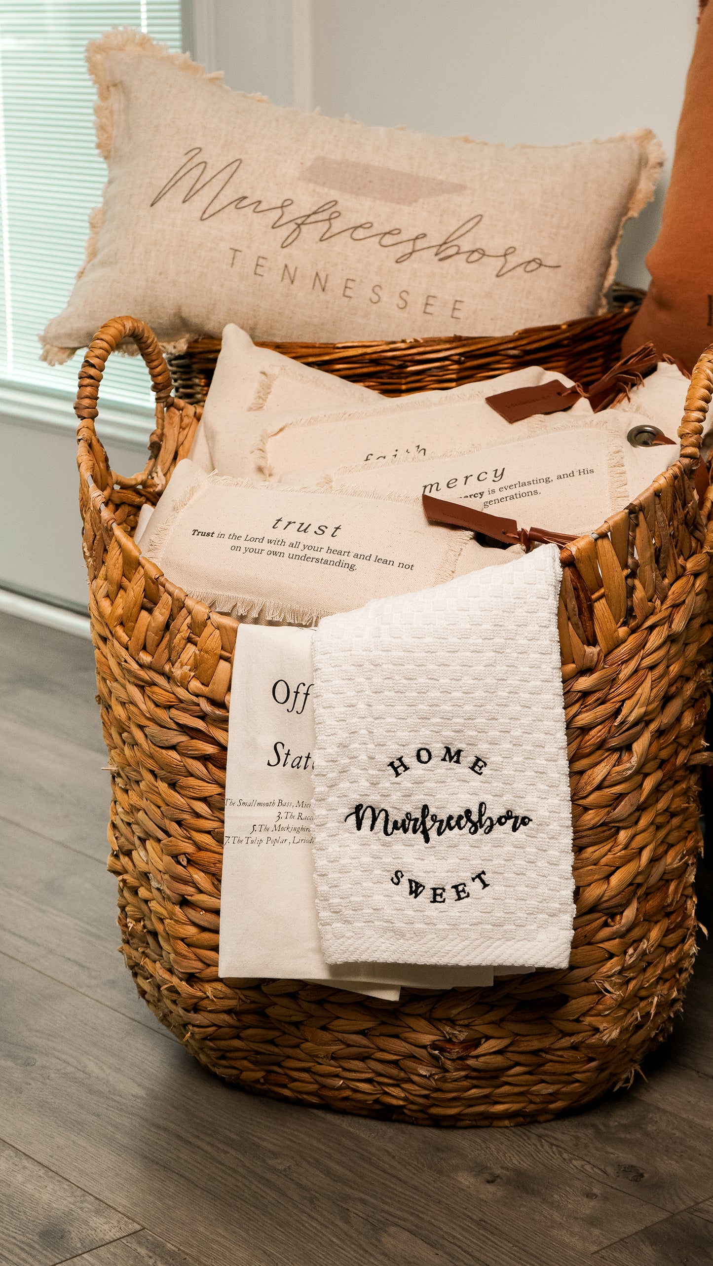 Home Sweet Murfreesboro Tea Towel | Waffle Kitchen Towel