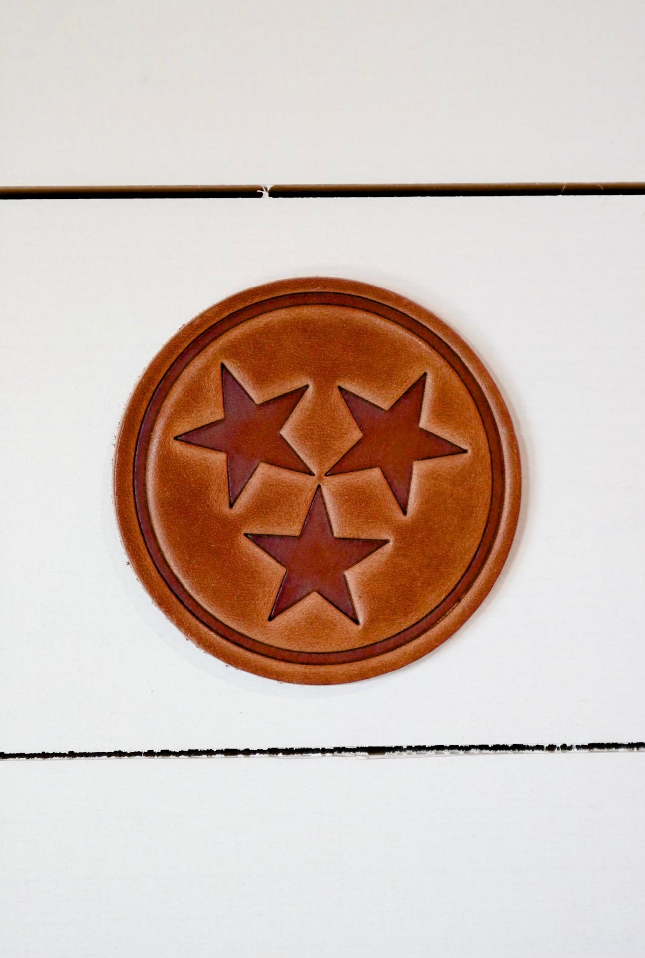 SH Leather Coaster [Tri-Star]