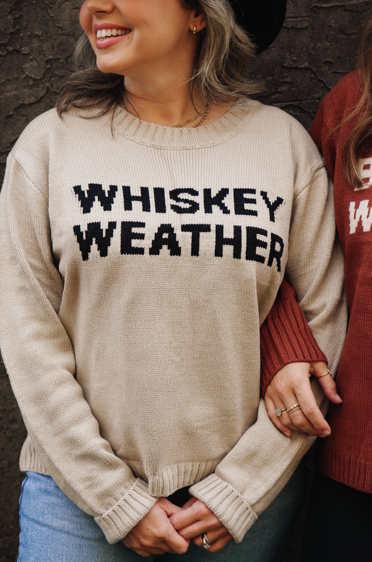 Whiskey Weather Sweater [Lt. Tan]