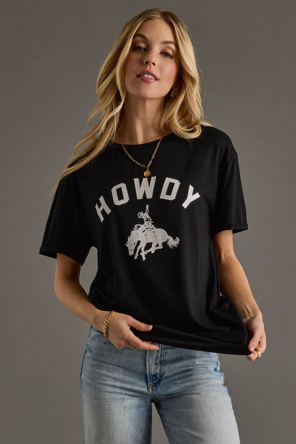 *PREORDER Black Howdy Graphic Tee