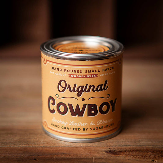 SH Tin Soy Candle [Original Cowboy]