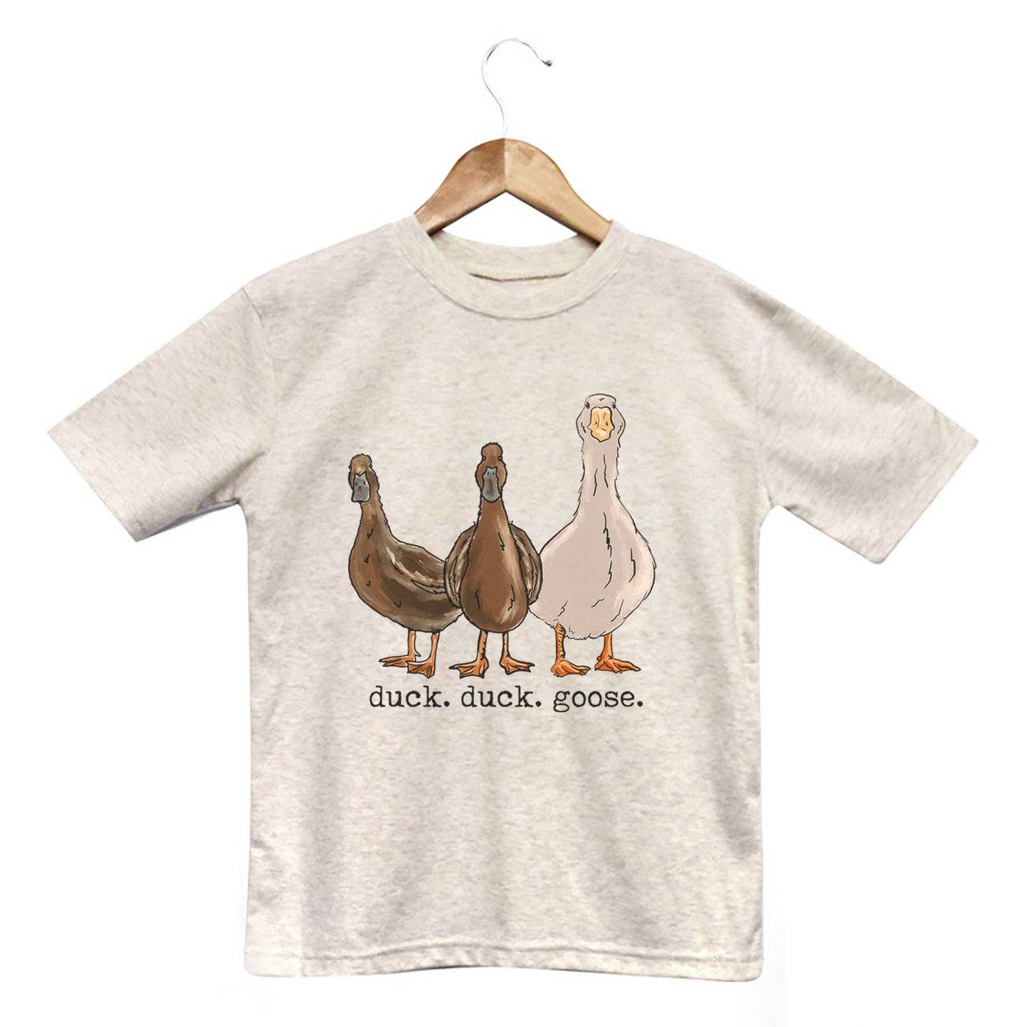 Duck Duck Goose Country Western Toddler Tee [Natural]