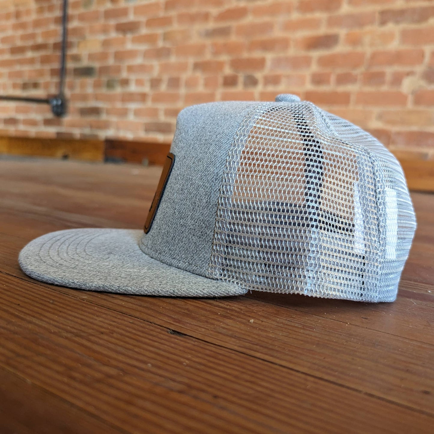 Raised in a Barn Kids Trucker Hat [Grey]