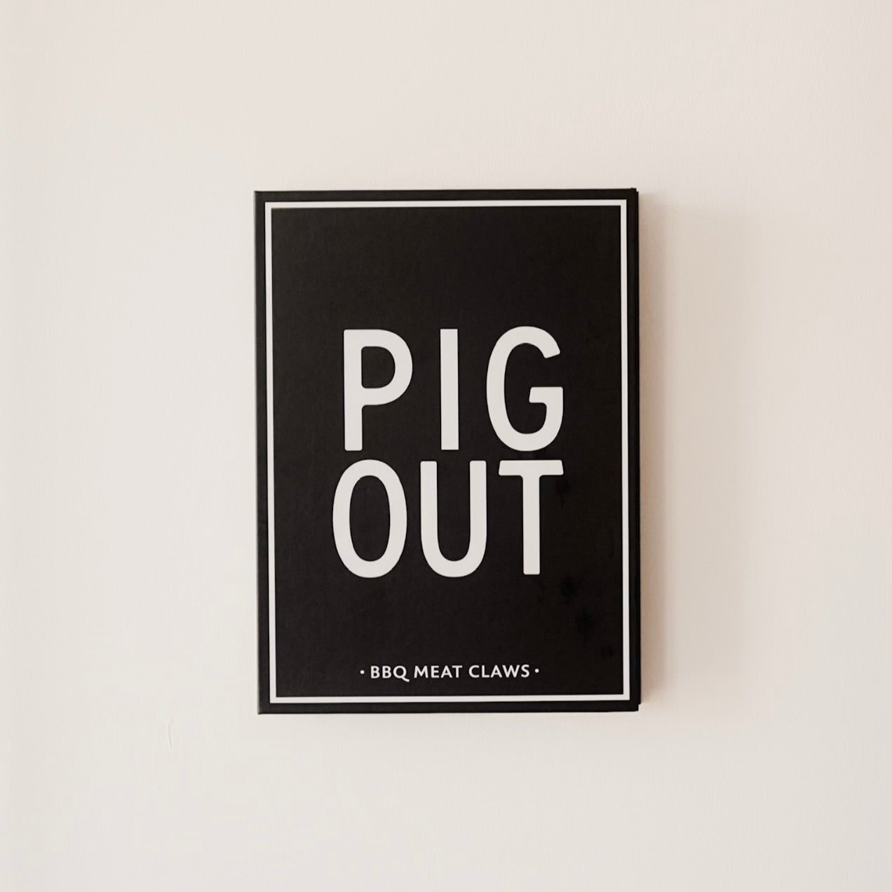 Pig Out BBQ Set Gift Book Box