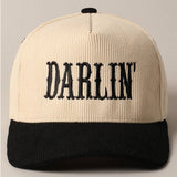 Corduroy Baseball Cap [Darlin]