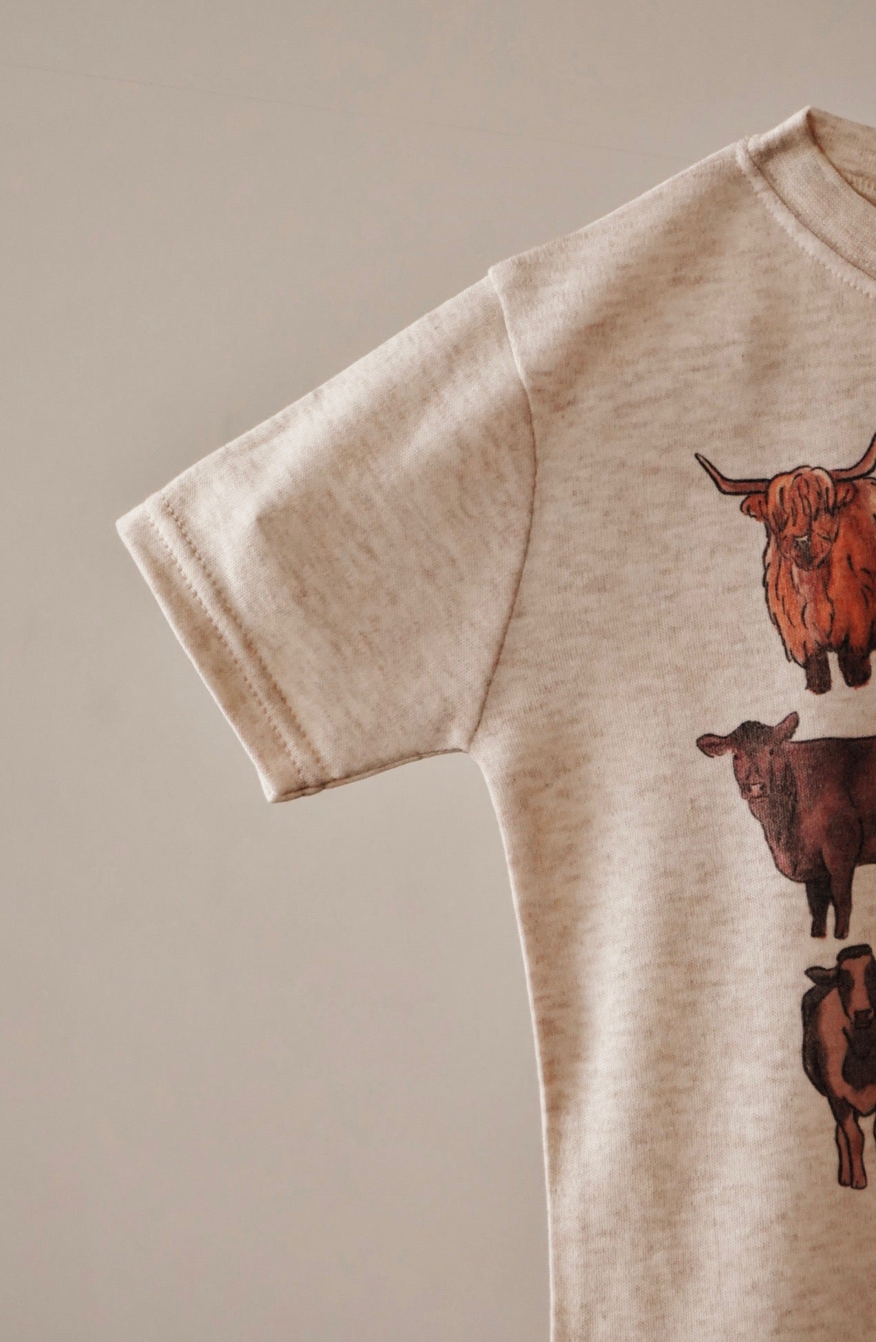 Home on the Range Country Western Toddler Tee [Natural]