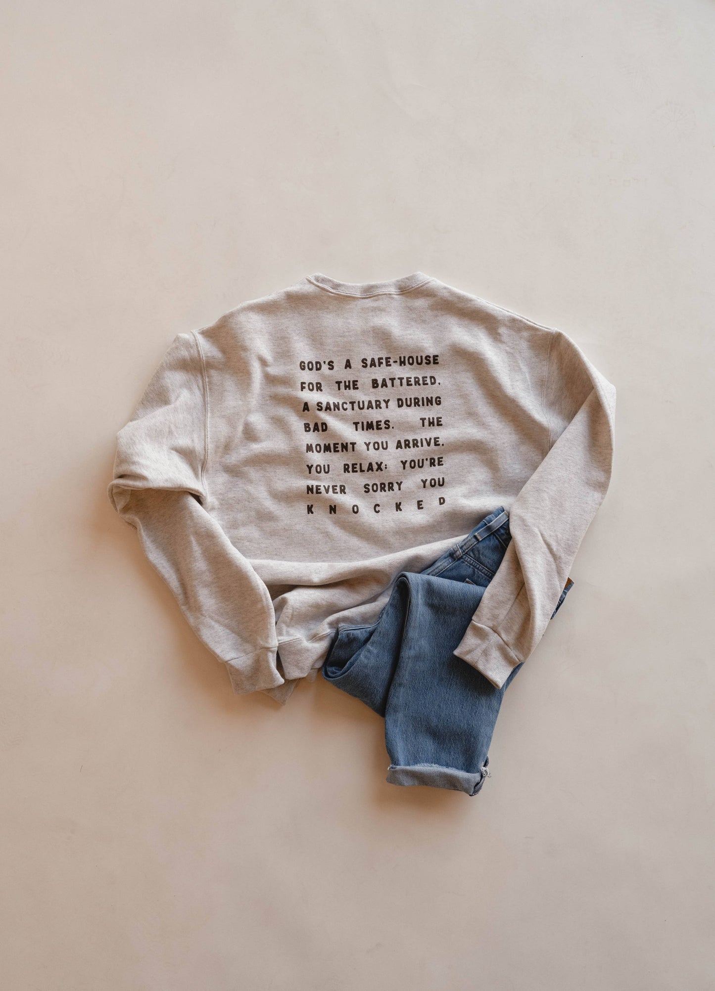 Refuge Faith Pullover [Oatmeal]