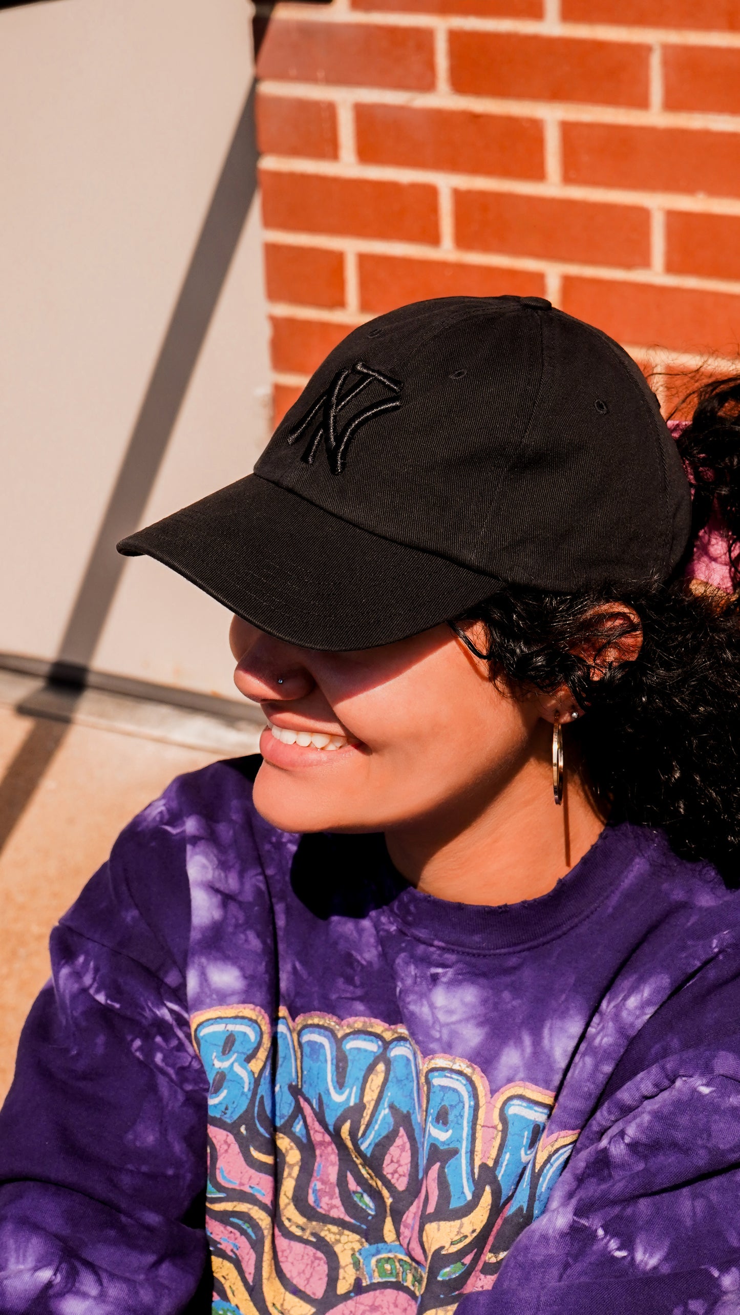 Tennessee LA Hat | Embroidered TN Classic Ball Cap [Black]
