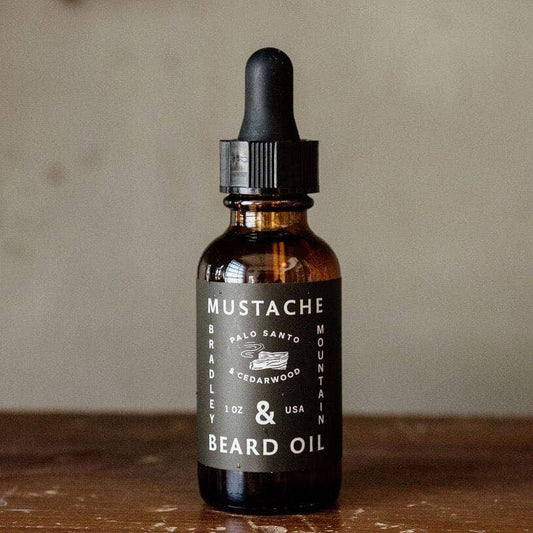 Mustache & Beard Oil [Palo Santo & Cedarwood]