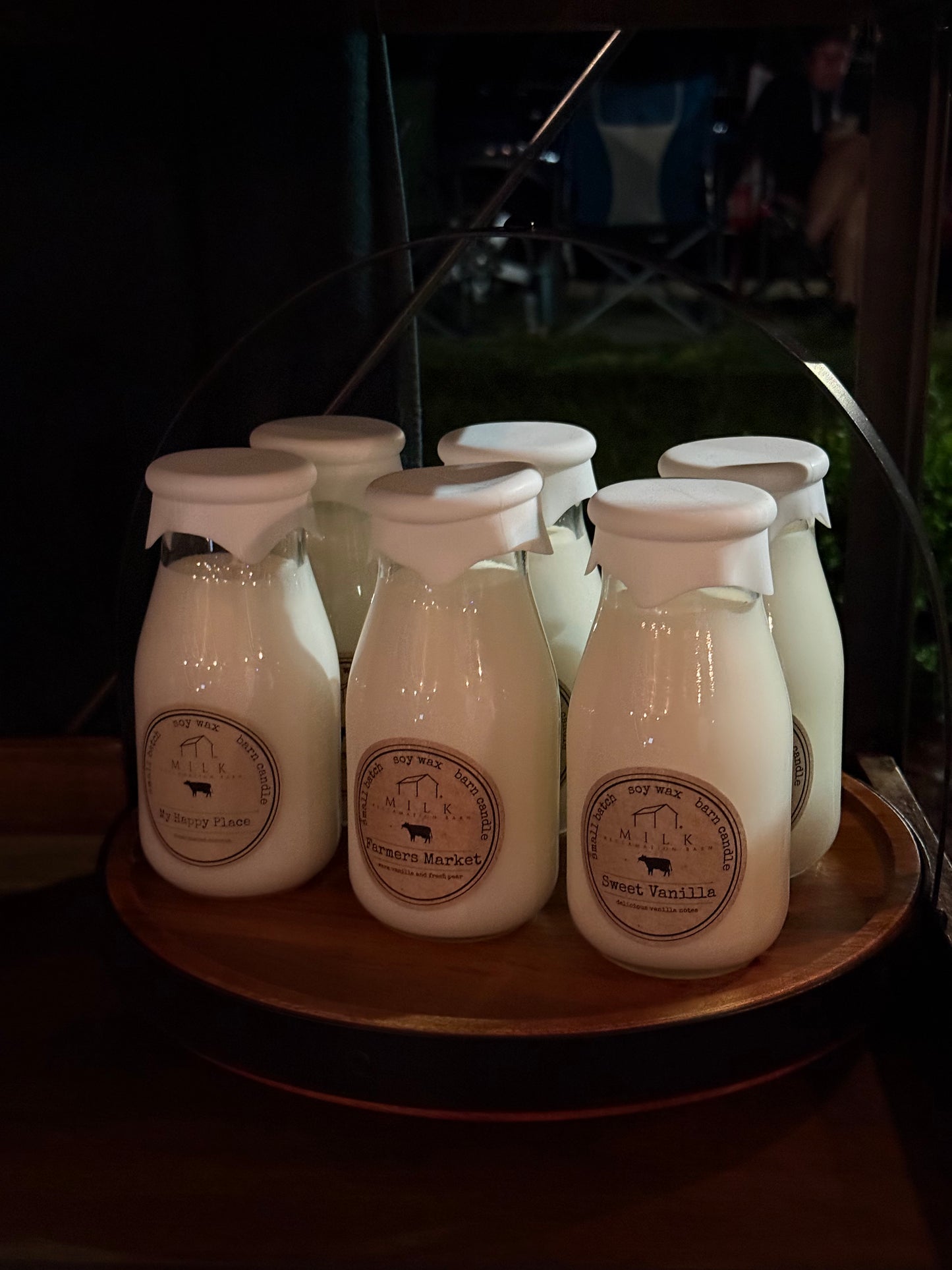 My Happy Place | Soy Milk Bottle Candle