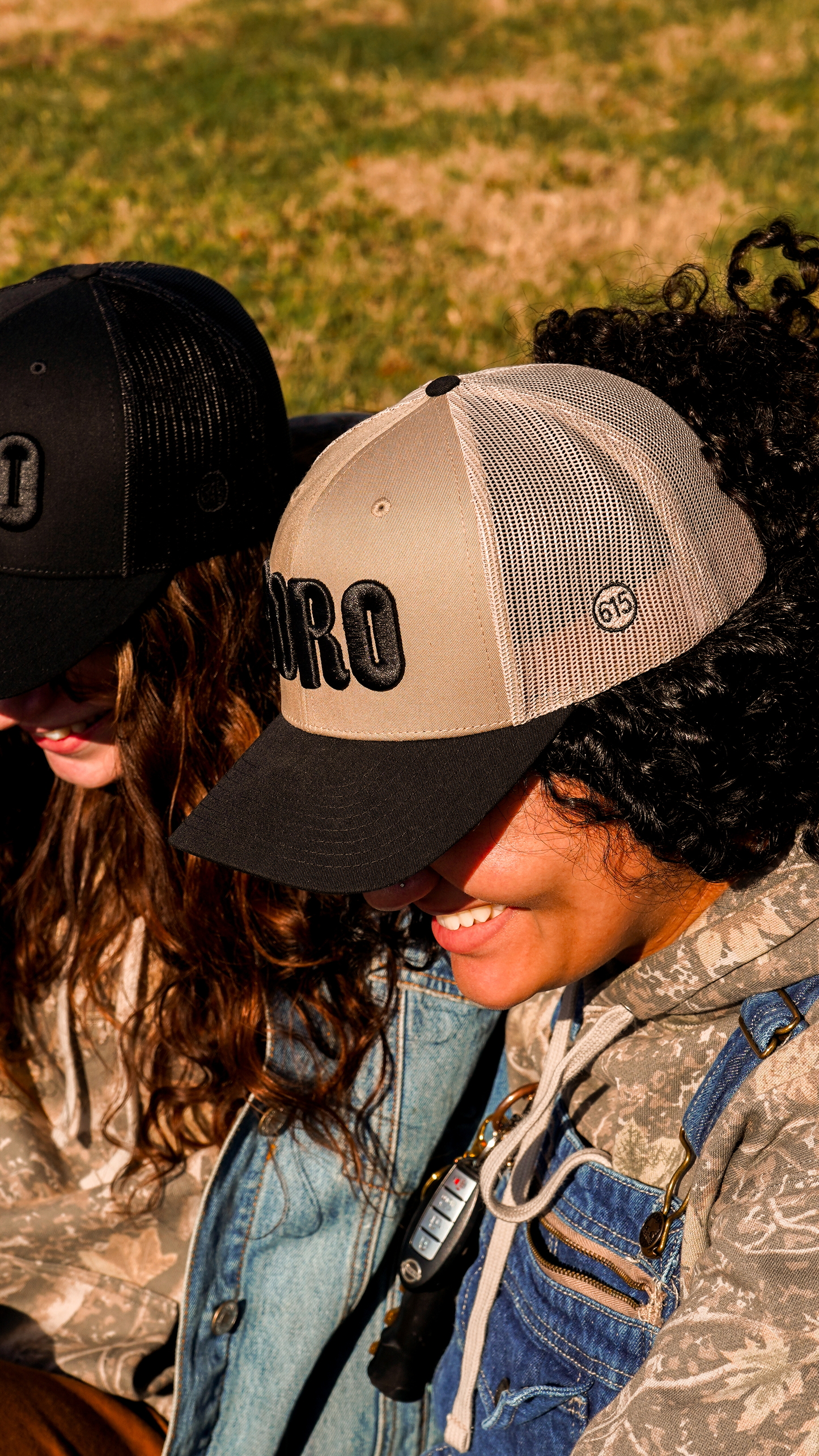 Boro 3D Classic Trucker Hat [Khaki/Black]
