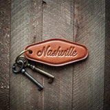 SH Leather Keychain [Nashville]