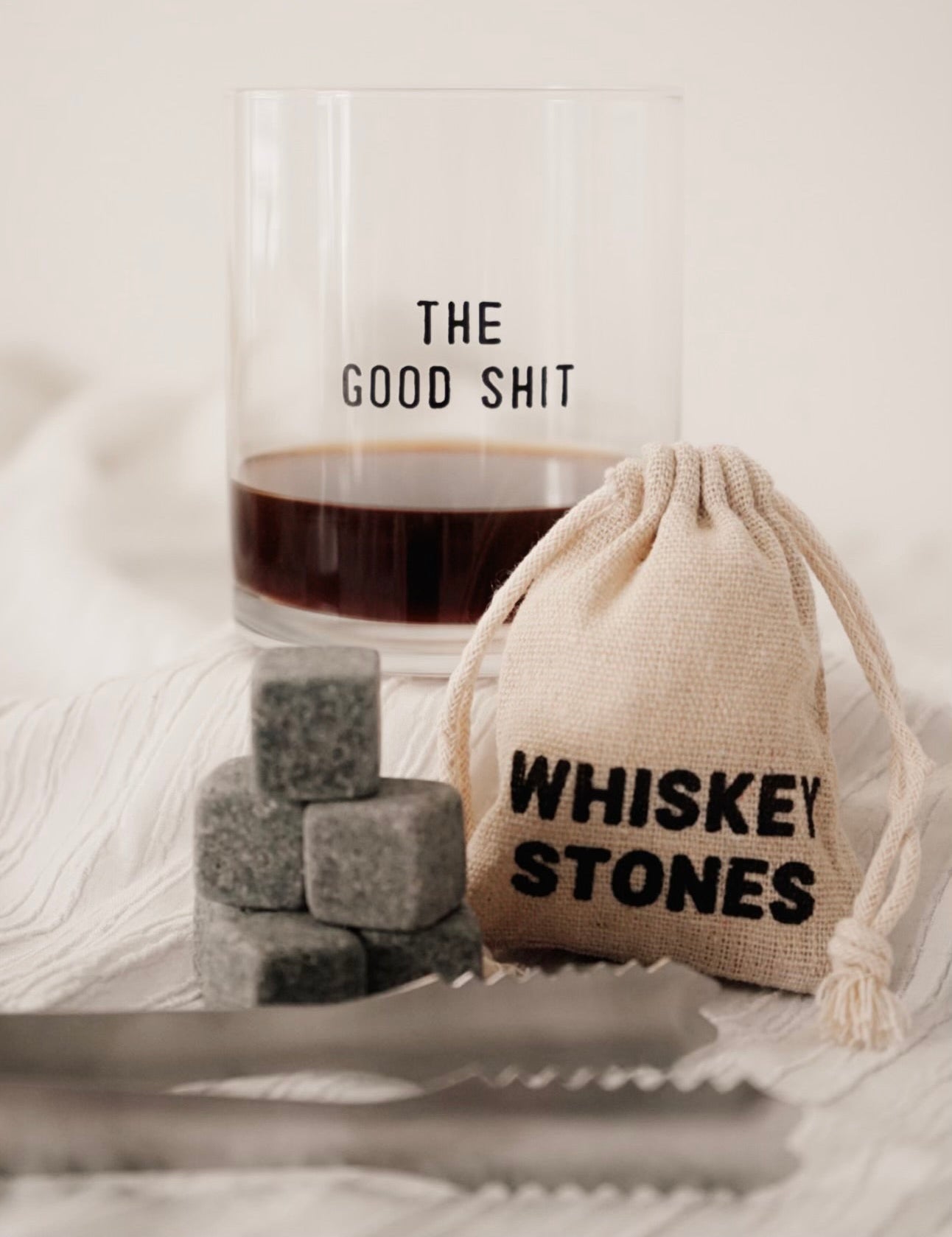 Whiskey Stones Set Gift Book Box