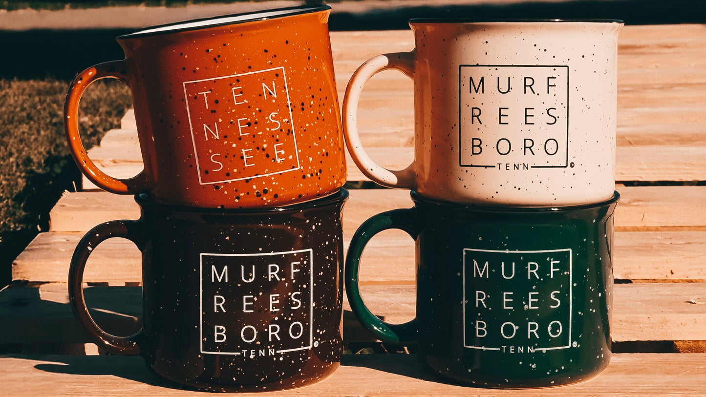 Tennessee Square© Campfire Mug [Orange]