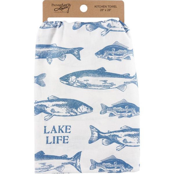 Lake Life Kitchen Towel