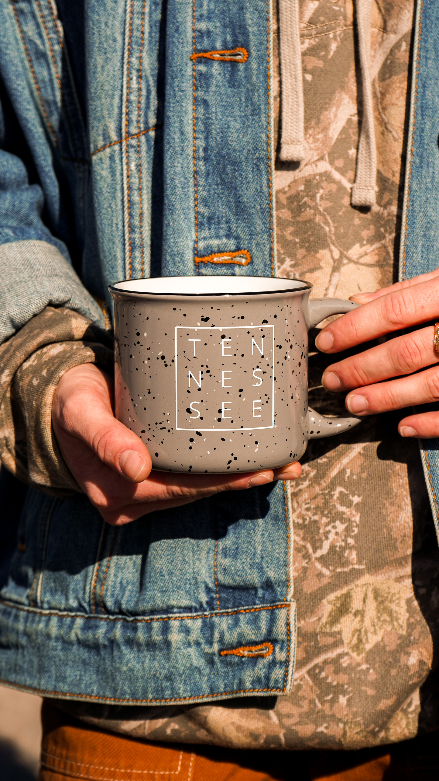 Tennessee Square© Campfire Mug [Grey]