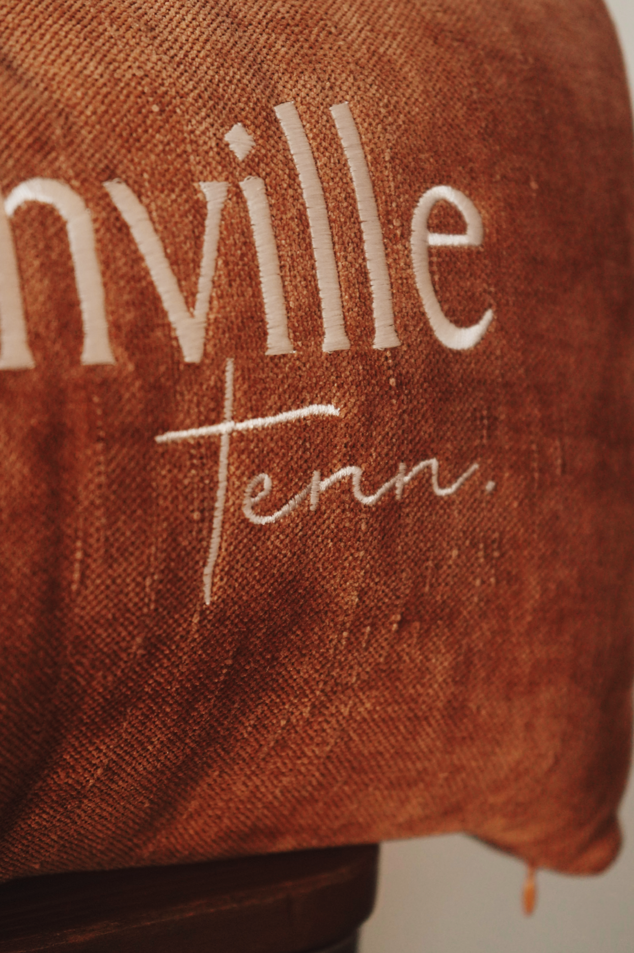 Nashville Chenille Lumbar Pillow [Bronze]