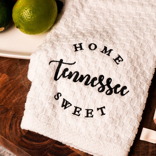 Home Sweet Tennessee Tea Towel | Waffle Kitchen Towel