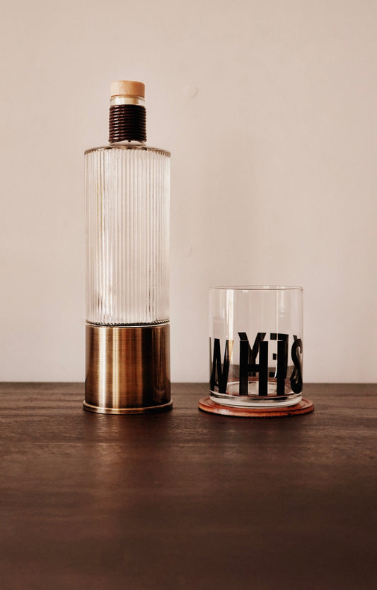 12 Gauge Whiskey Decanter for Liquor Scotch Bourbon