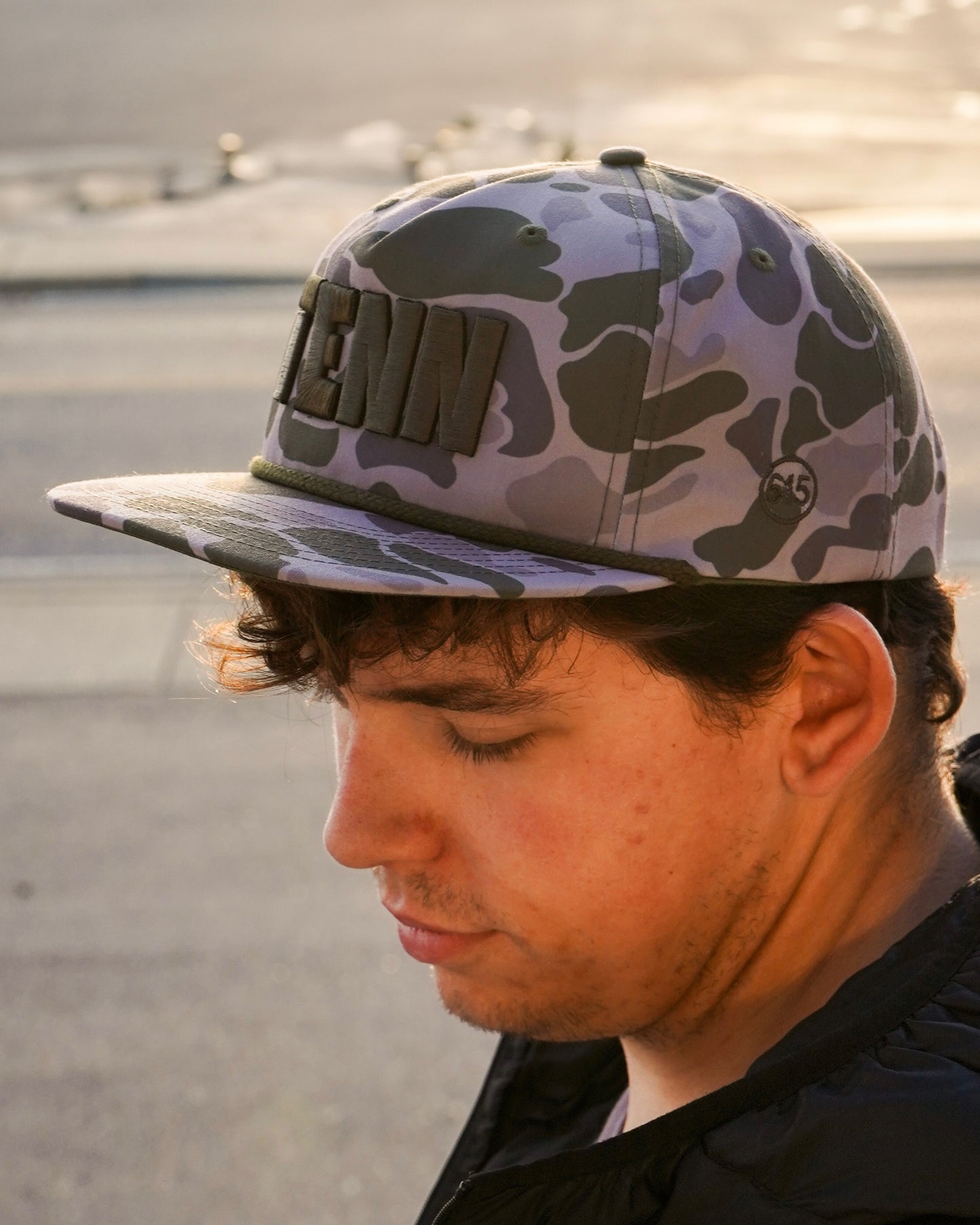Tenn 3D Gramps Flatbill Cap [Marsh Duck Camo/Olive]