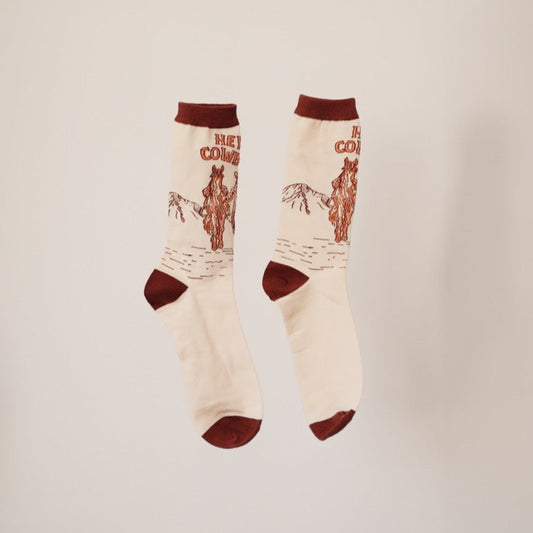 Hey Cowboy Unisex Socks