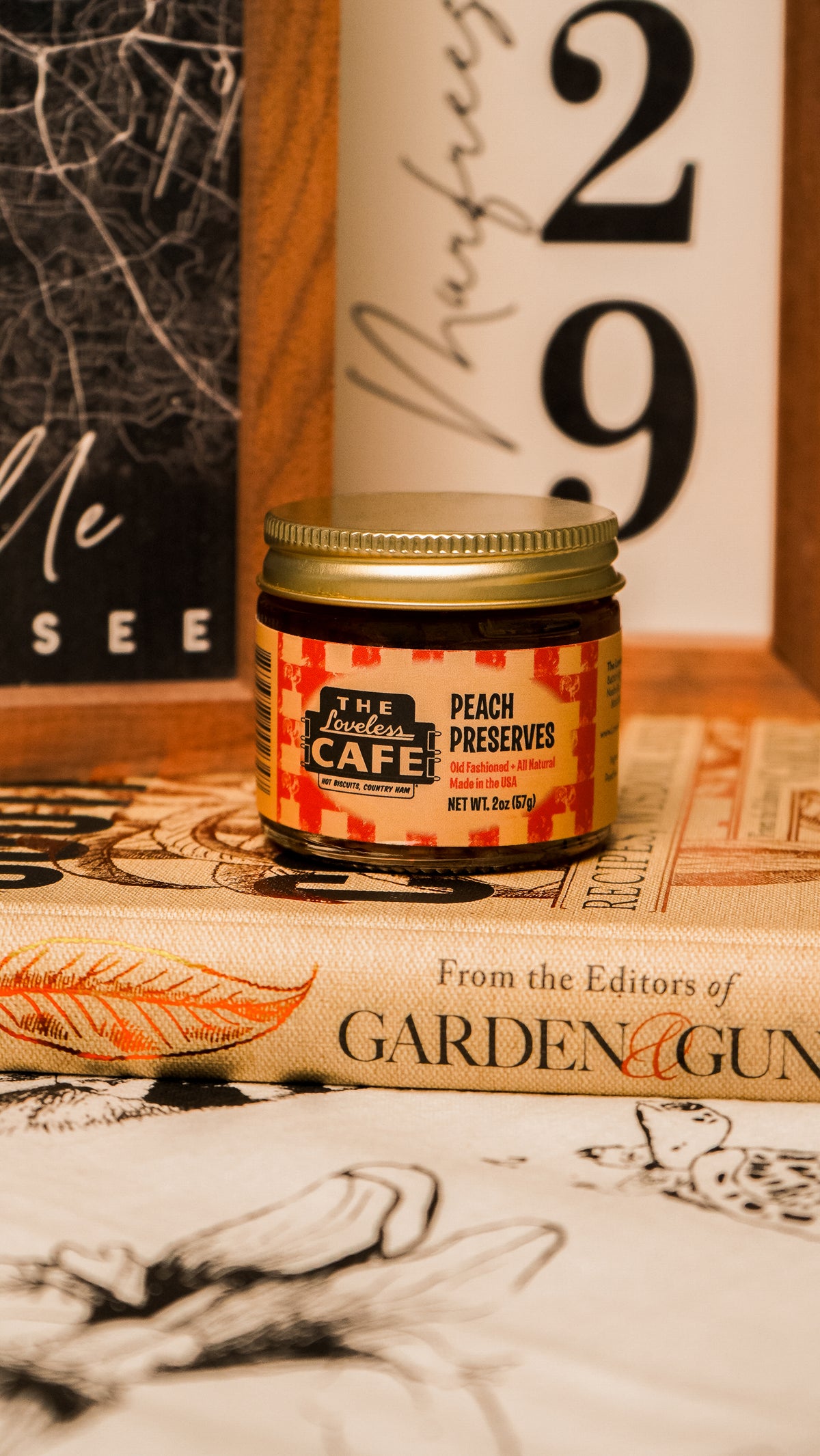 Loveless Cafe Peach Preserves 2 oz