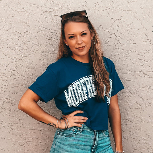 Varsity Crop Tee [Murfreesboro]