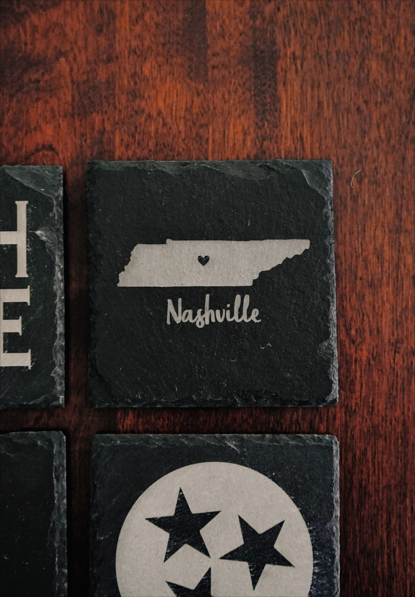 Nashville Slate Coasters [Set of 4]