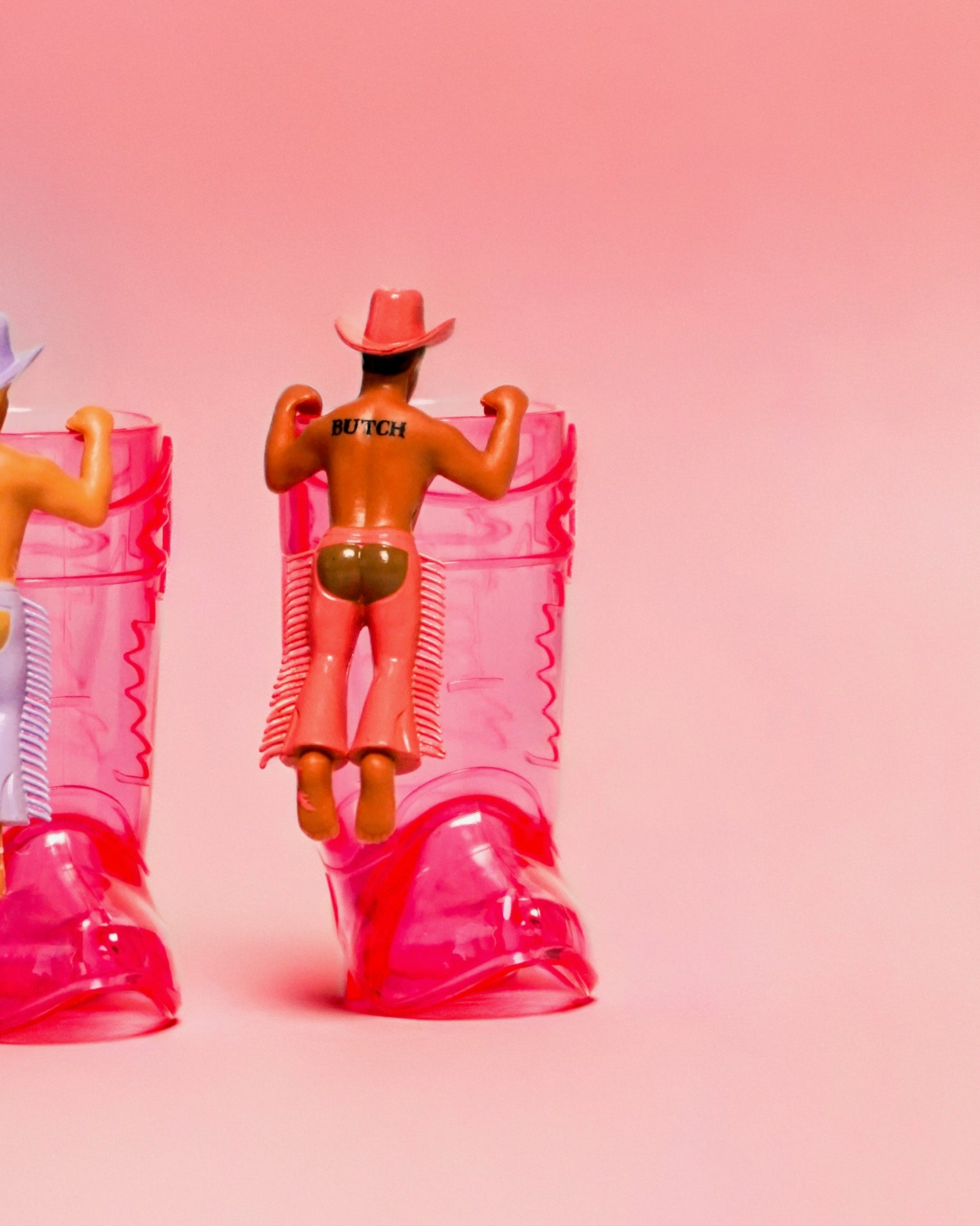 Western Drink Chaps Drink Markers-4 Pack