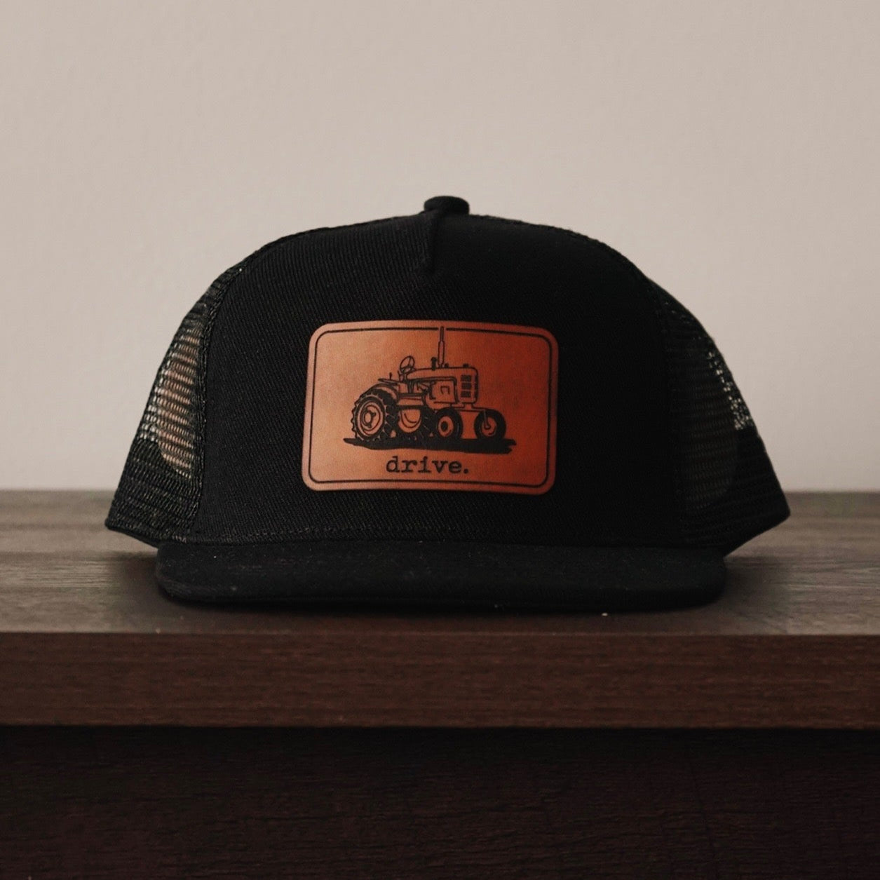 Drive Tractors Kids Trucker Hat [Black]