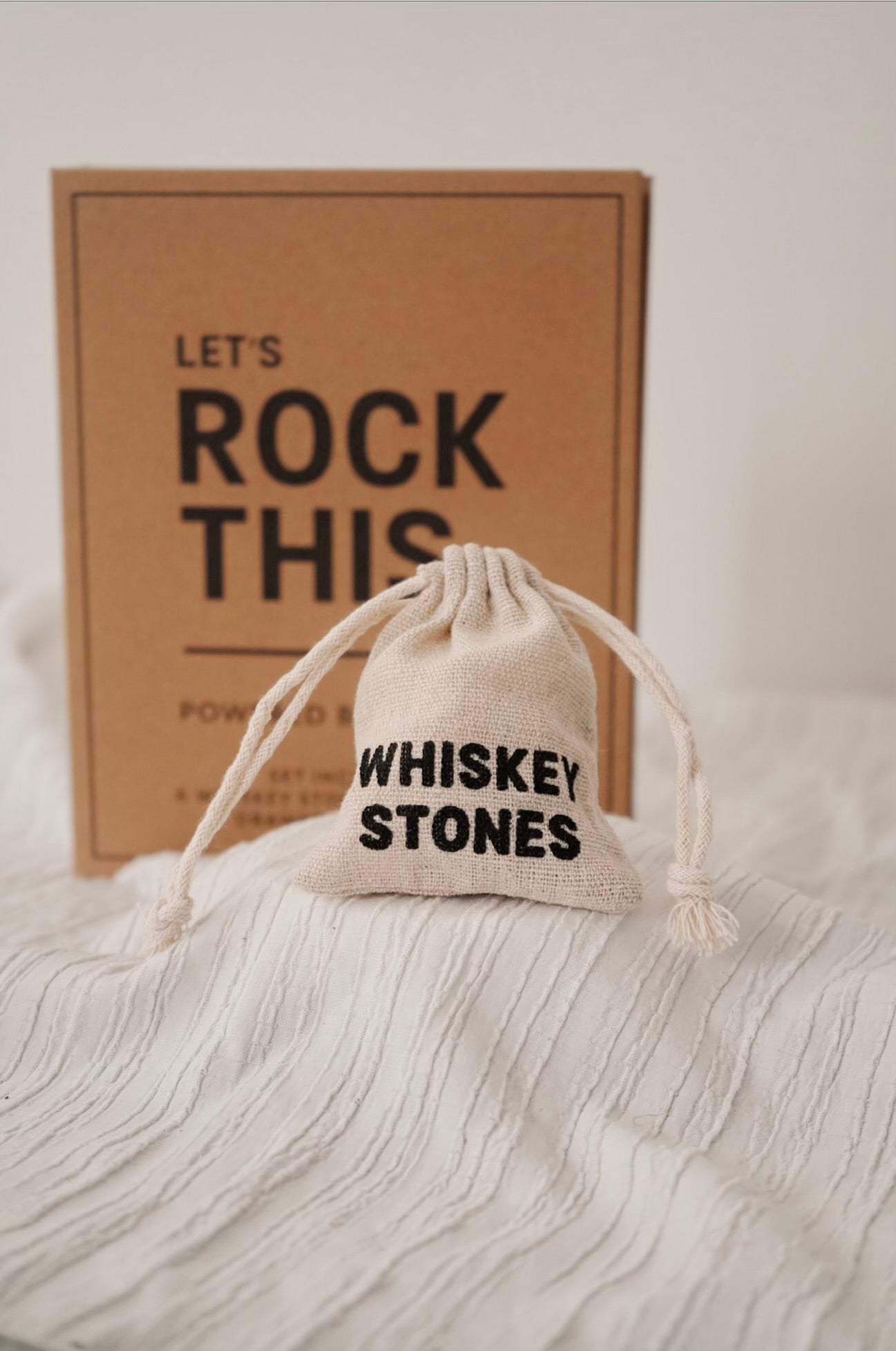 Whiskey Stones Set Gift Book Box