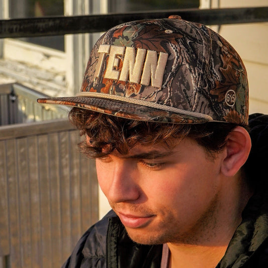 Tenn 3D Gramps Flat Bill Cap [Realtree/Khaki]