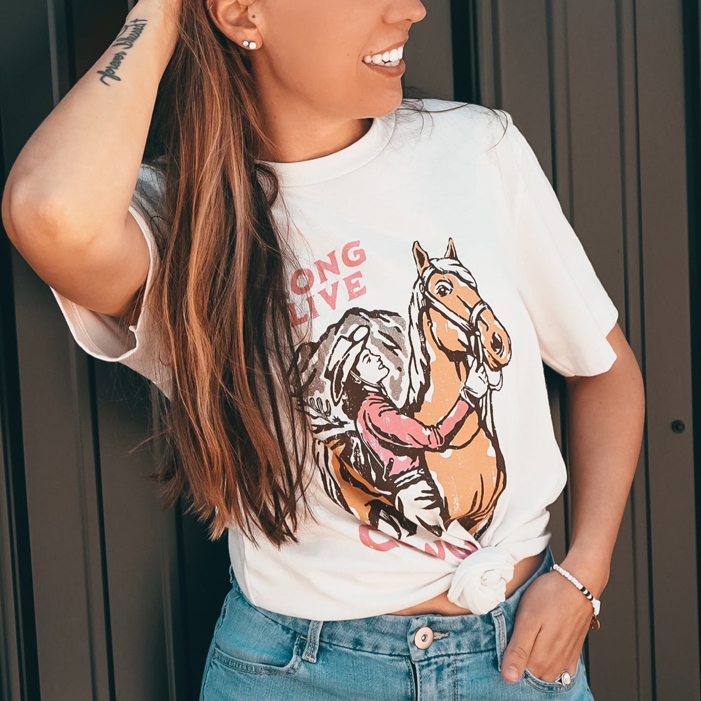 Long Live Cowgirls Southern Fried Tee