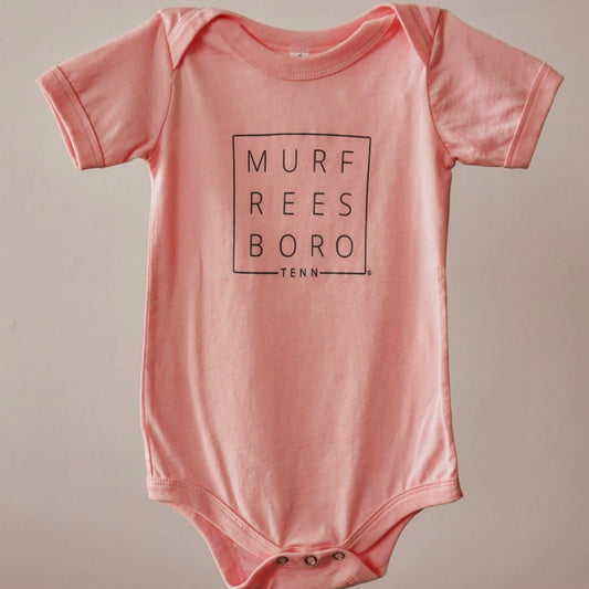 Murfreesboro Square© Baby Onesie [Pink]